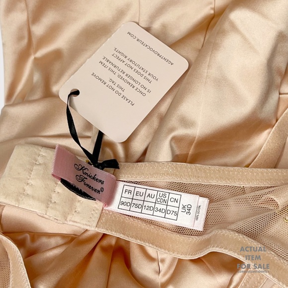 AGENT PROVOCATEUR Decla Corset Bodysuit - Nude - Picture 11 of 11